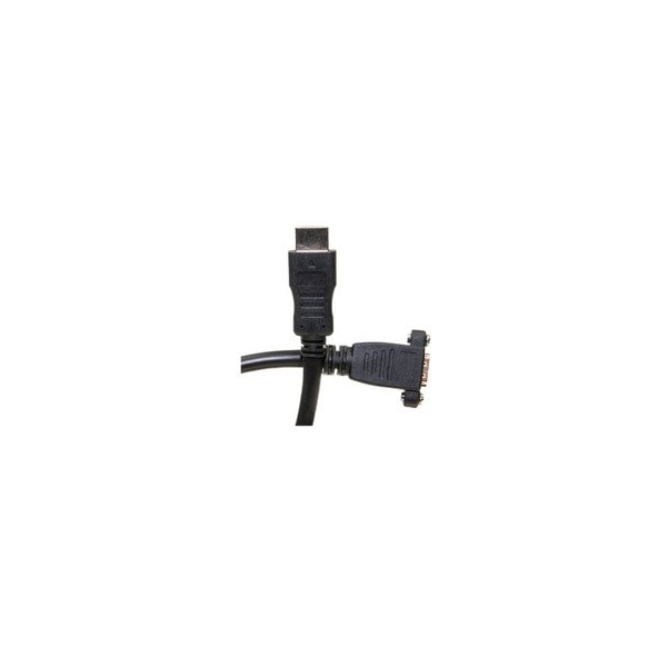 Cable Wholesale HDMI Extension Cable, High Speed with Ethernet, HDMI-A male to Panel Mount HDMI-A female , 4K 10V3-12210 - main